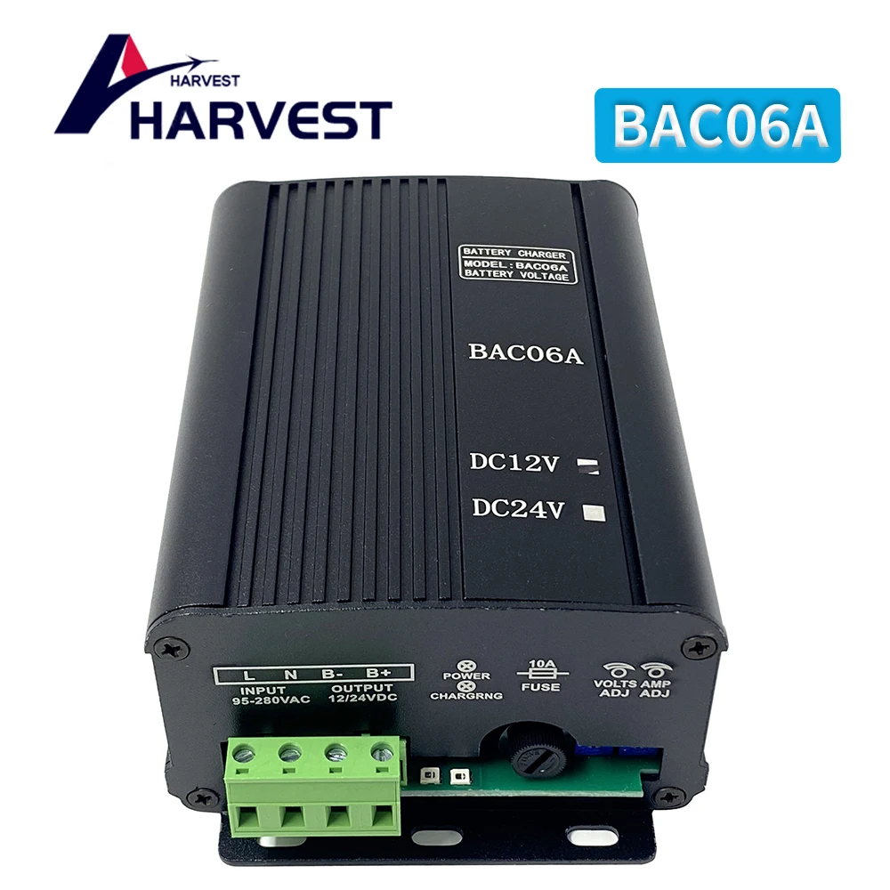 BAC06A 12V 24V Power Generator Auto Intelligent Battery Charger Module Fast Battery Charger