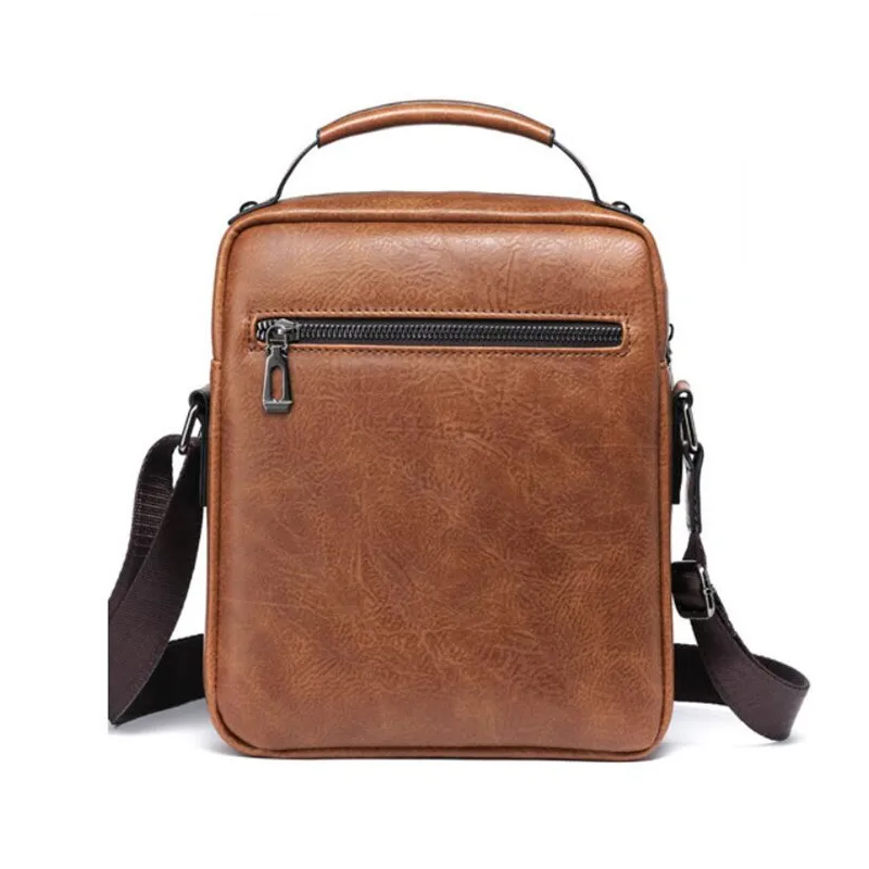 Men\'s Durable Shoulder Bag High Quality Leather Cross Body Sling Bags Travel Crossbody Fashion Pack for Male