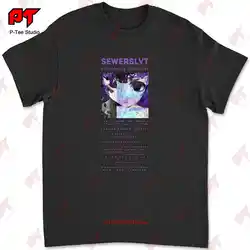 Sewerslvt Skizophrenia Simulation Dnb Cover Album T Shirt 3KJK