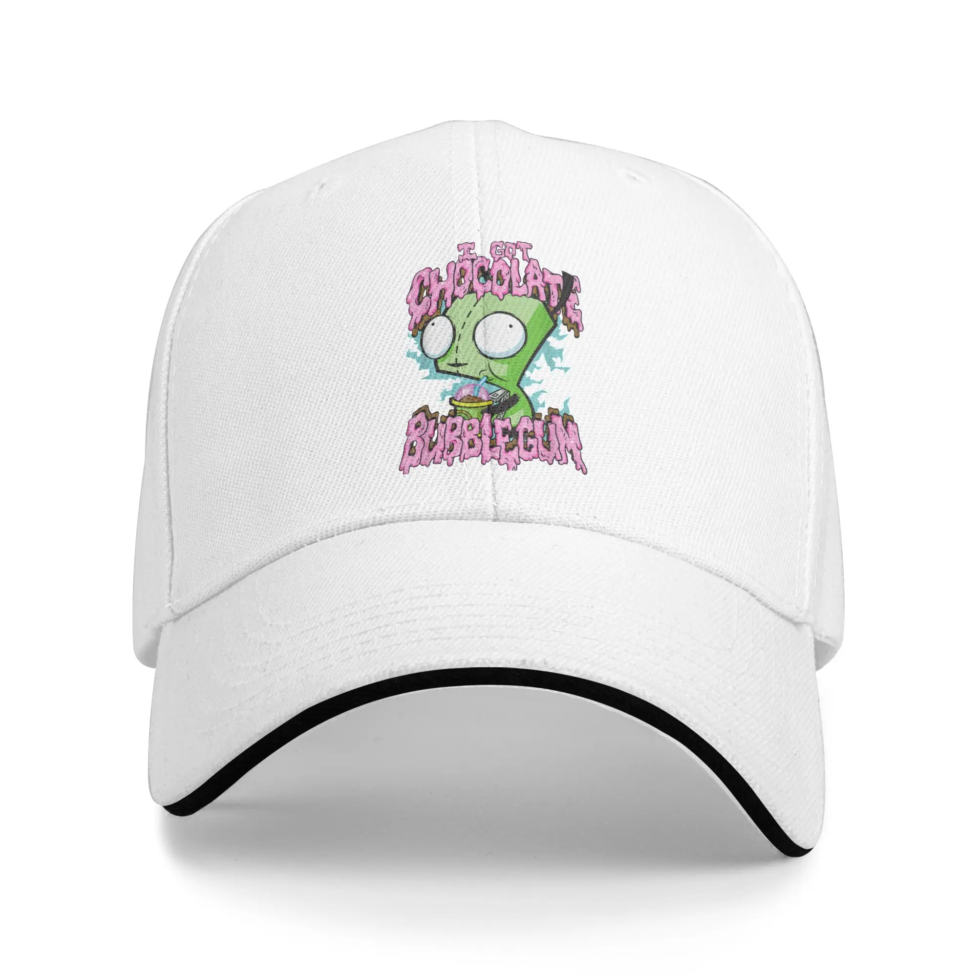 Invader Zim Gir Baseball Cap Fashion  Sandwich Hats Unisex Adjustable Hats Cap Workouts