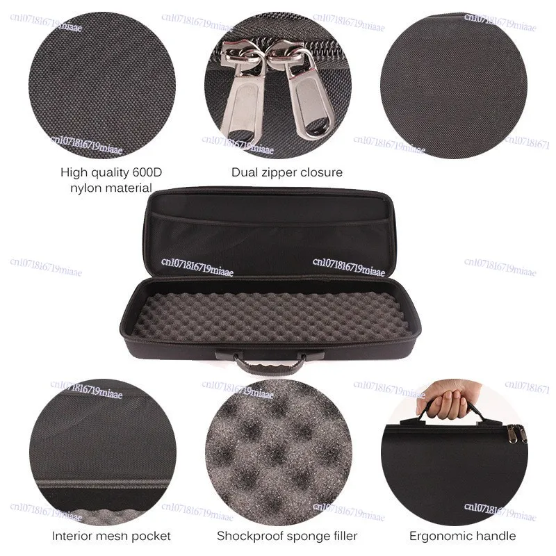Small Object Fishing Storage Box Type Fishing Rod Fishing Tool EVA Thickened Hard Shell