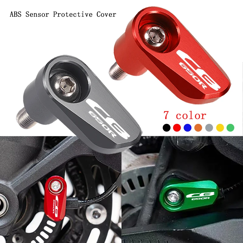 Motorrad CNC Aluminium Vorder- und Hinterrad ABS-Sensor-Schutz für HONDA NEO SPORT CAFR CB650R CB6500-R 2019-2026