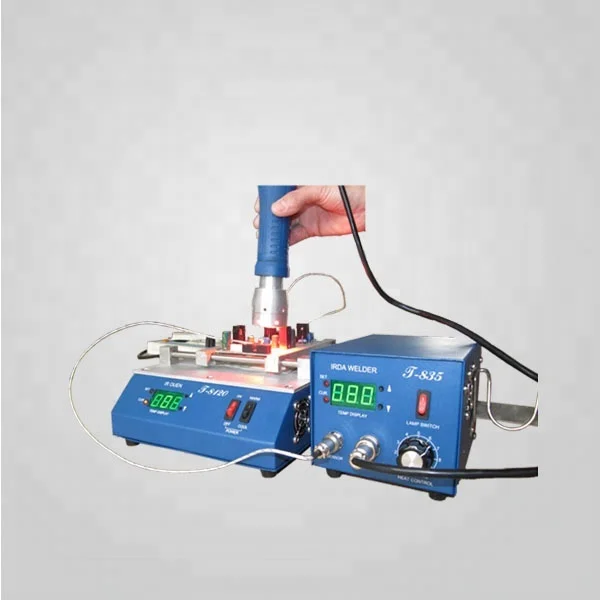 Pistola de calefacción infrarroja CH, estación de retrabajo T835 bga, soldador irda, soldadura IR, máquina de soldadura