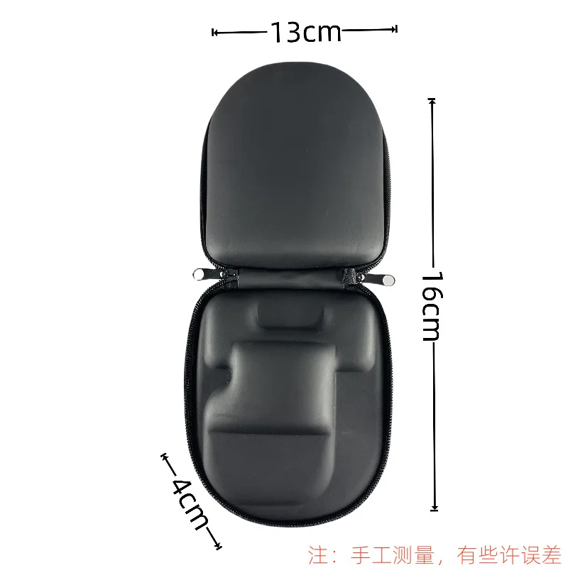 HTMCK Baitcasting Reel Case, Right Hand Fishing Reel Storage Box, EVA Hard Shell Waterproof Shockproof Portable Reel Pouch gallery 3