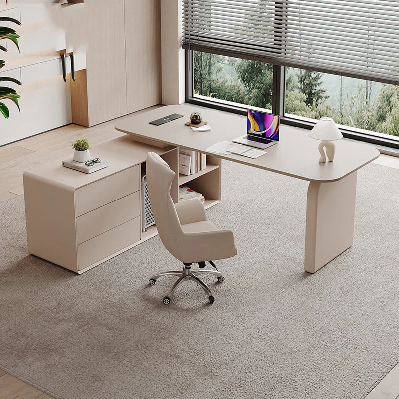 

Modern Minimalist Office Desk Executive Drawer Luxury Crafts Design Office Desk Conference Standing Ufficiotrendy Furniture