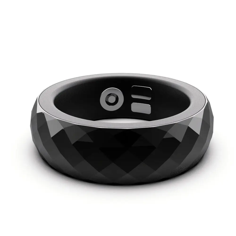 

Black technology smart ring health multi-function heart rate blood pressure oxygen sleep female menstrual cycle detection