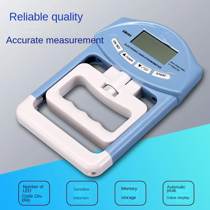 +Grip Meter Tester for High School Entrance Exam Dynamometer Adult Student Intelligent Adjustable Meter Electronic Counting