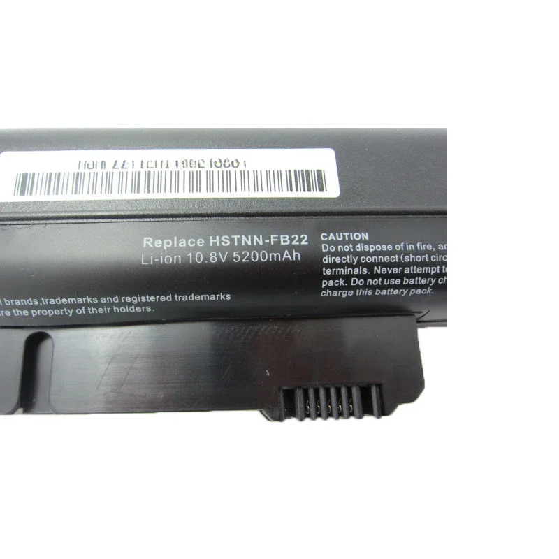 5200mAh 6Cells Laptop Battery for HP EliteBook 2530p 2540p Nc2400 2510P NC2410 EH767AA HSTNN-C48C 404887-241 EH768AA HSTNN-XB21