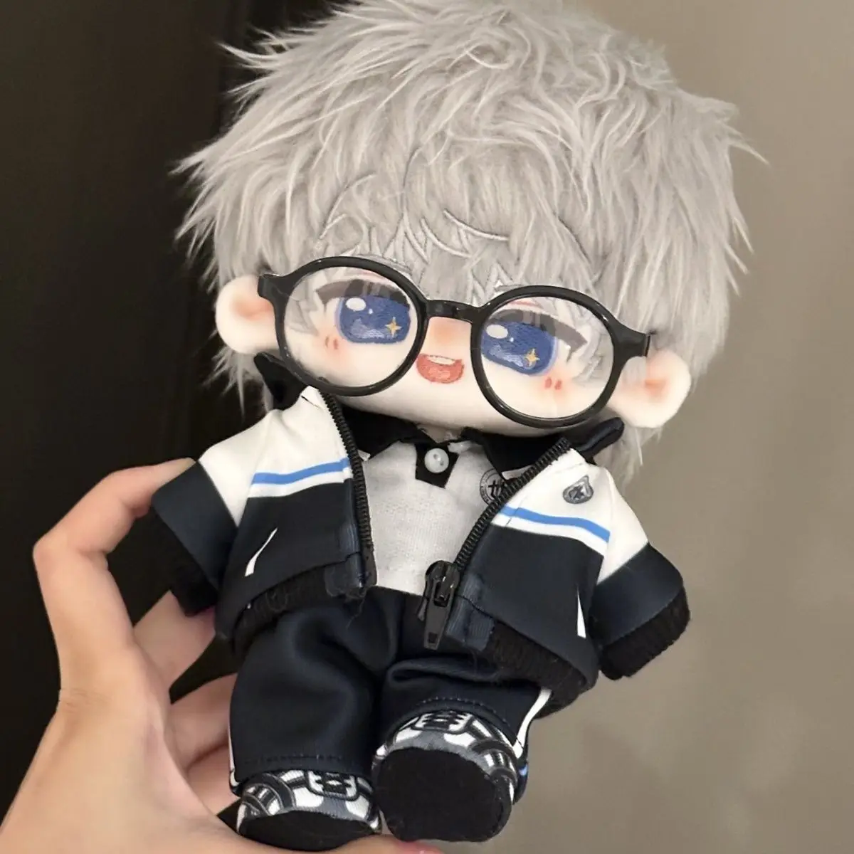 20cm Puppen-Schuluniform-Set Japanisches Kawaii Baumwoll-Plüschpuppen-Outfit Zurück zur Schule Ersatzkleidung – Detail 7