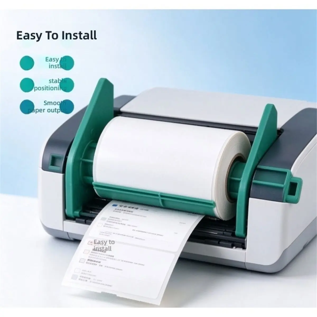 Paper Roll Spindle for -244/243E/342E/247/345 Plus Barcode Label Printers,Barcode Label Printer Accessory