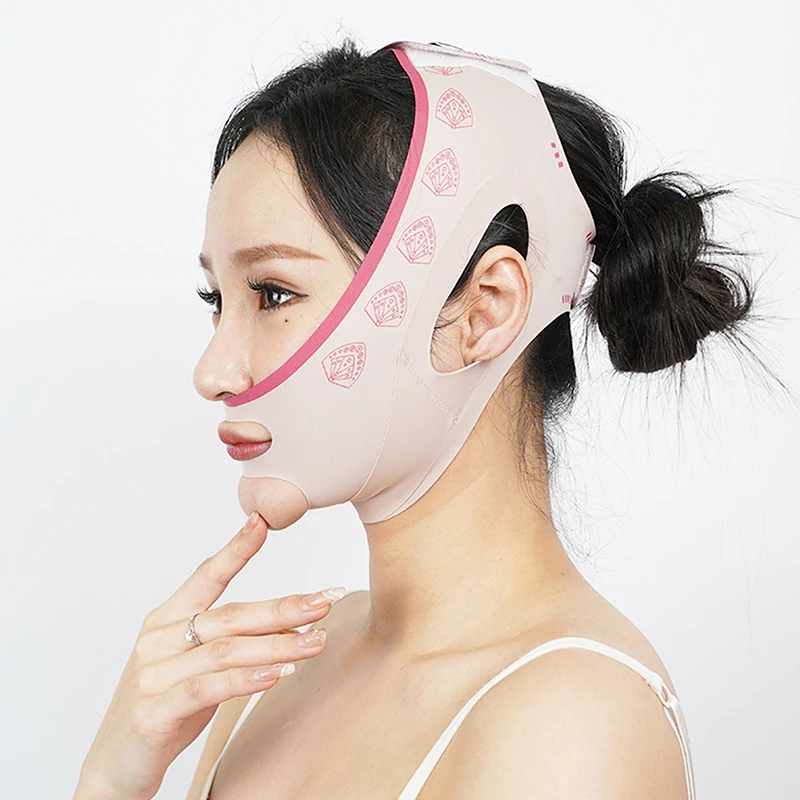 Bandage amincissant pour le ruisseau et les joues, forme en V, masque de levage de ligne en V, lifting du visage, bande anti-déformle, masque de couchage, beauté, santé