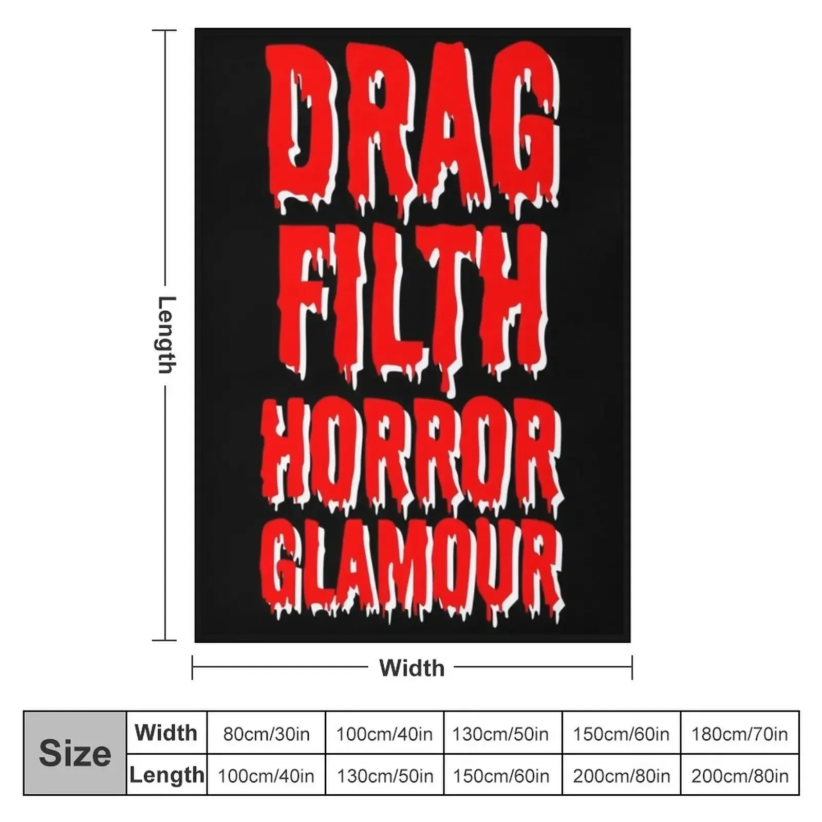 Dragula Throw Blanket Baby blankets and throws Blankets