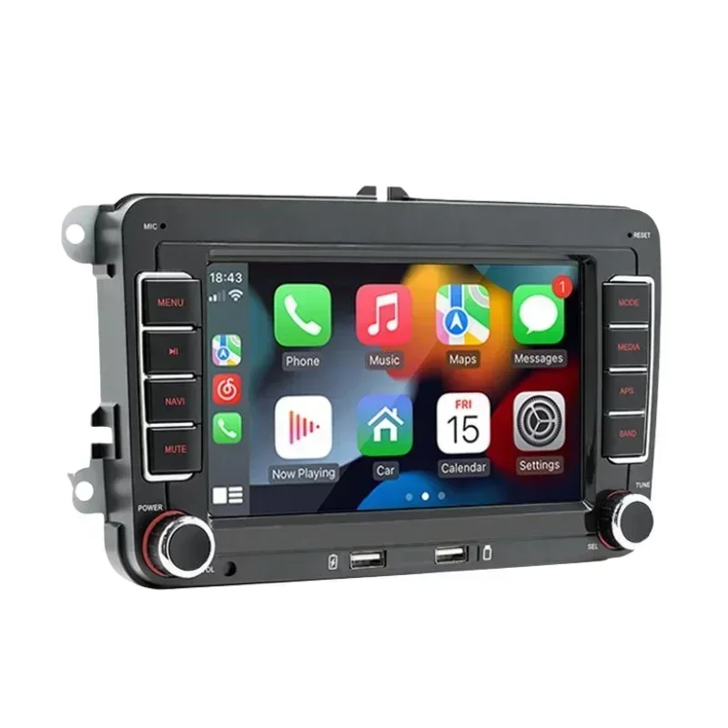 4G Android Car Radio Apple Carplay for Volkswagen Golf Polo Jetta Passat B6 B7 CC Skoda Multimedia  Auto Stereo GPS Navigation