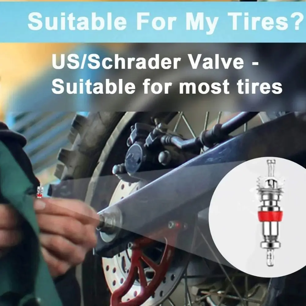 

100 шт., сменный сердечник медного клапана для шин, универсальный выпускной клапан для шин с оцинкованным покрытием, колесо для автомобиля, грузовика, велосипеда, мотоцикла