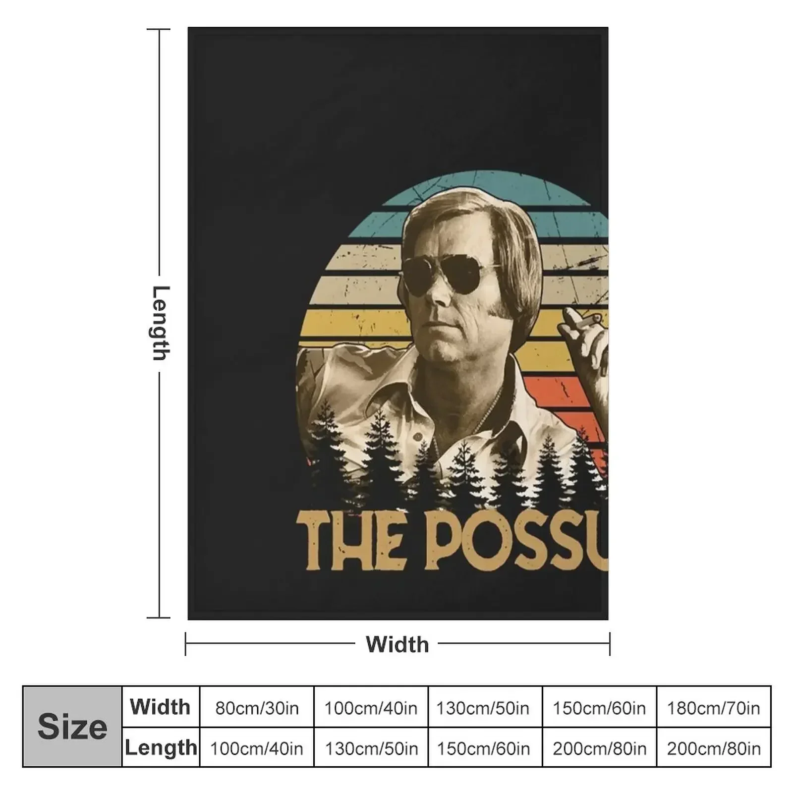 Retro George Tees Jones Country Music - The Possum Love Gift T-Shirt Throw Blanket blankets ands heavy to sleep Cute Blankets