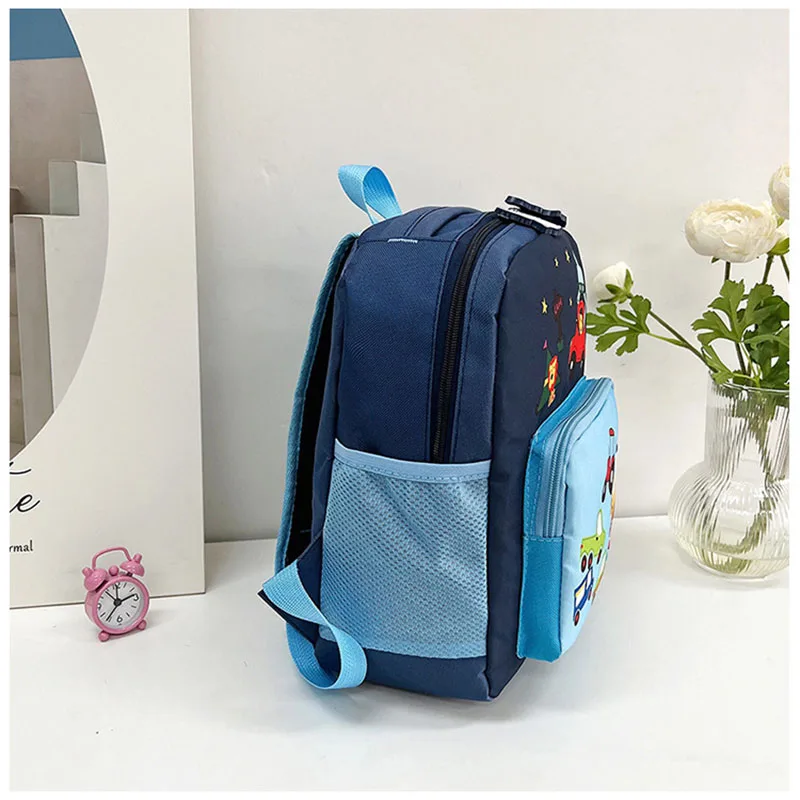 Kids Cute Kindergarten Car Backpack Girls 2 Colors Shoulders Bag Toddler Children Nylon Backpack