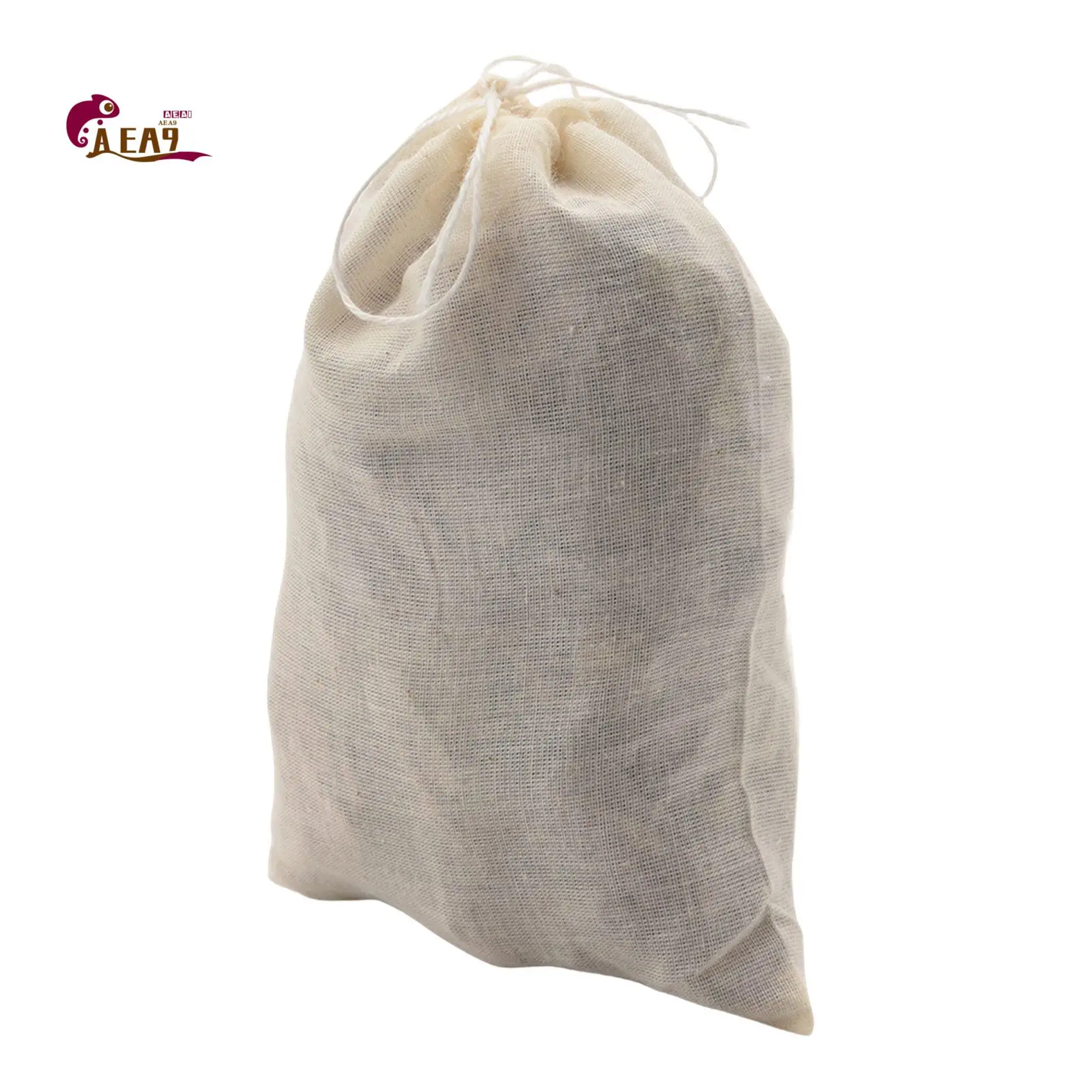 

AEA9-200 Pack Cotton Muslin Bags Sachet Bag Multipurpose Drawstring Bags For Tea Jewelry Wedding Party Favors Storage (4 X 6 Inc