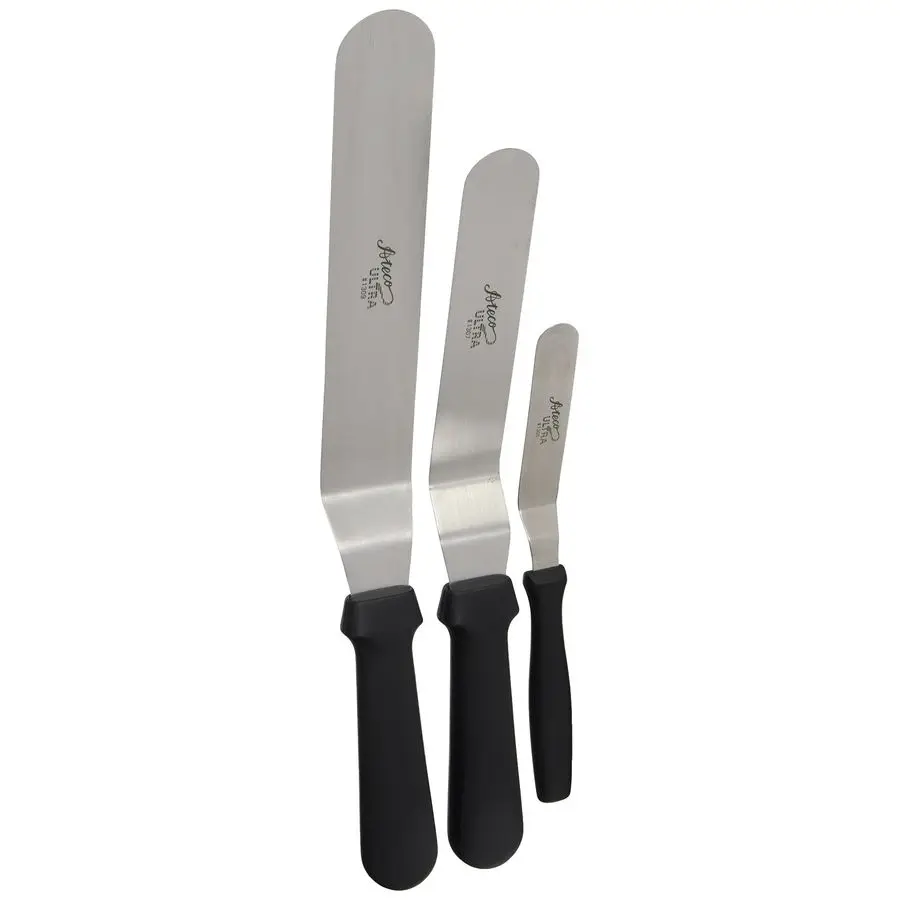 

Professional Offset Spatula Set, Silver, 1 Pack, Large