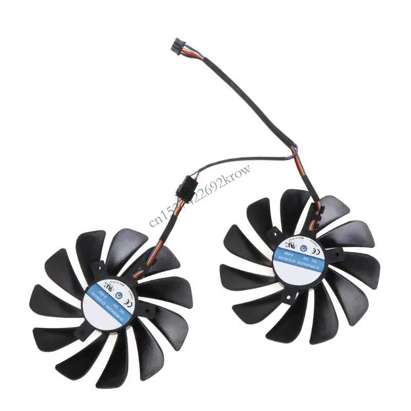 2pcs/set 95mm CF1010U12S FDC10U12S9-C RX5700 GPU FAN For Radeon RX 5700 XT 5700XT Graphics Card Cooling Fan R9CB