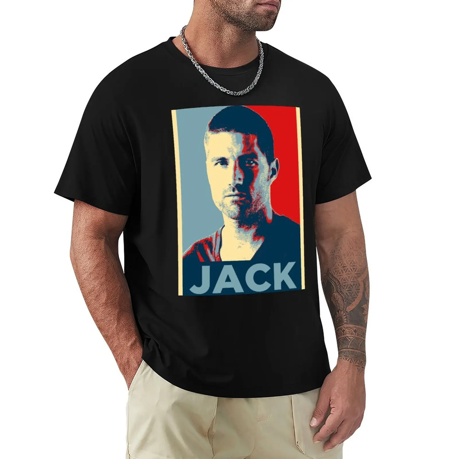 

Jack Shephard Lost T-Shirt Tee shirt heavyweight t shirts oversized t shirts mens vintage t shirts