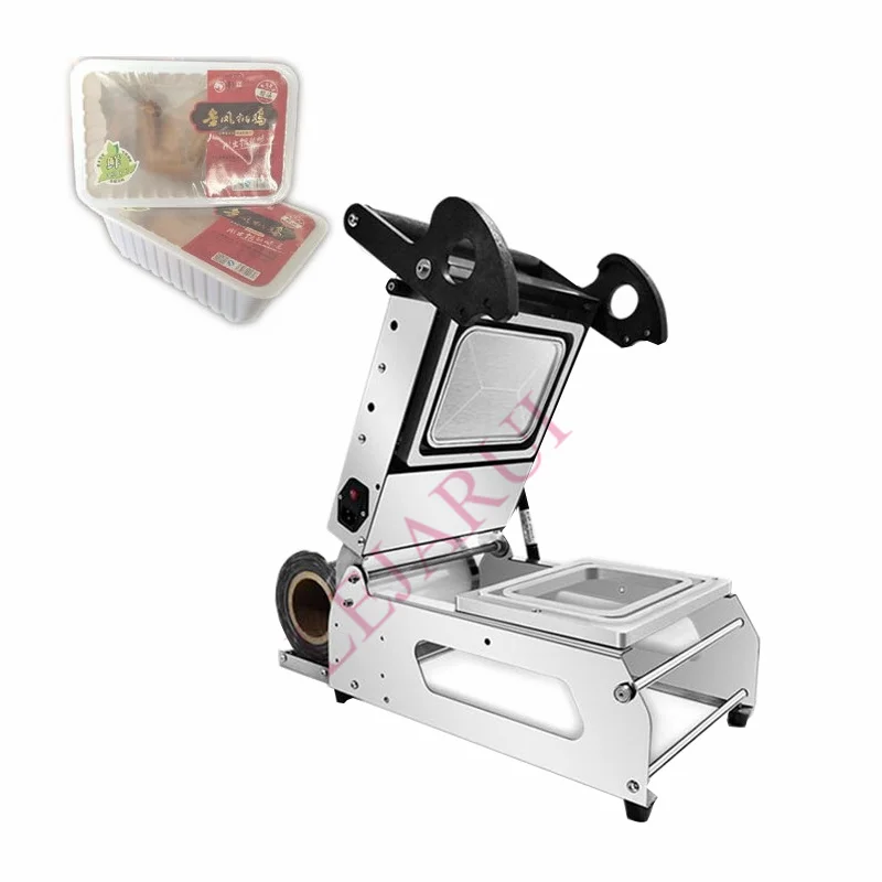 

Easy Operation Food Container Sealing Plastic Box Sealing Food Box Packing Tray Sealer Package Machine