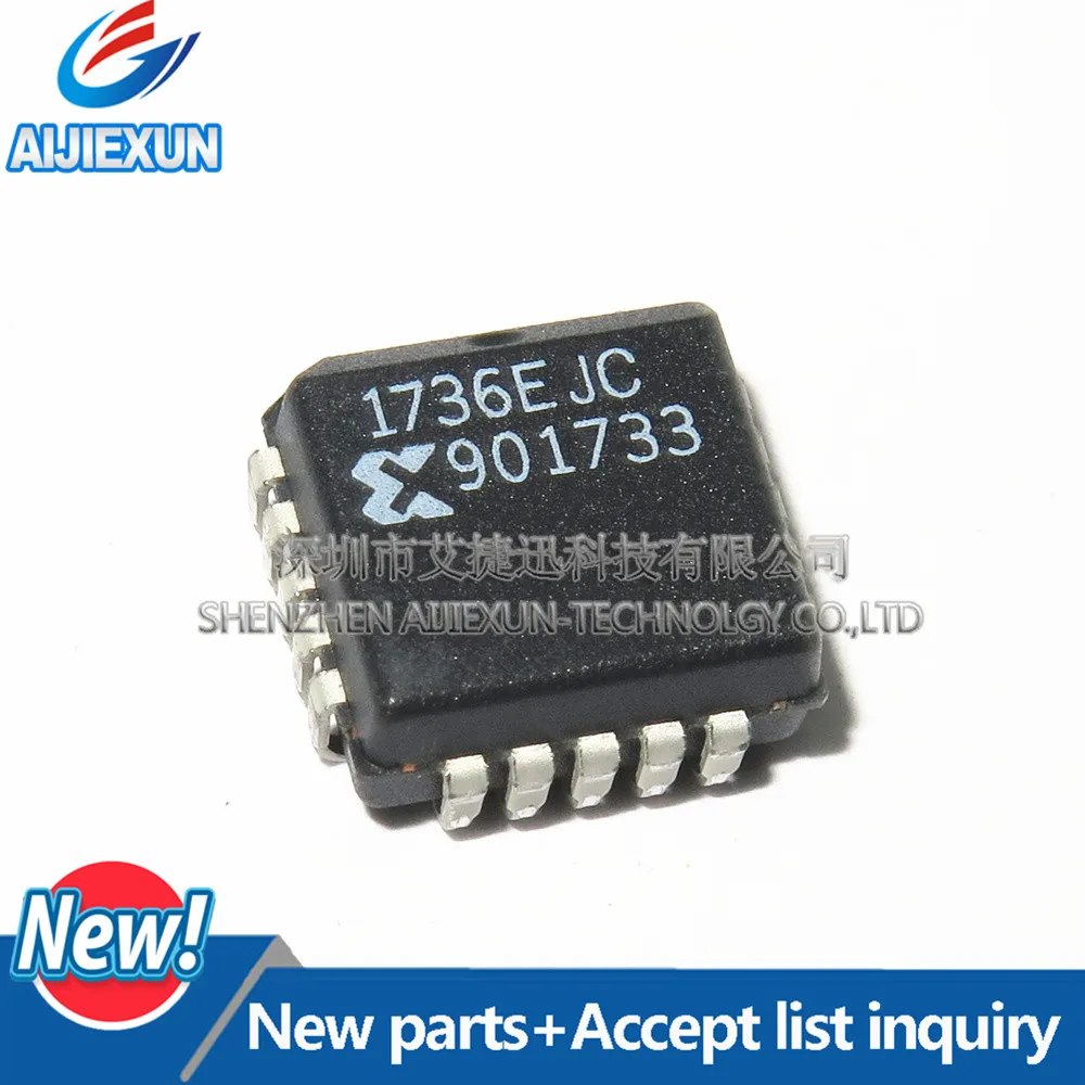 1 peça xc1736ejc 1736ejc PLCC-20 memória somente leitura programável única (otp) nova e original