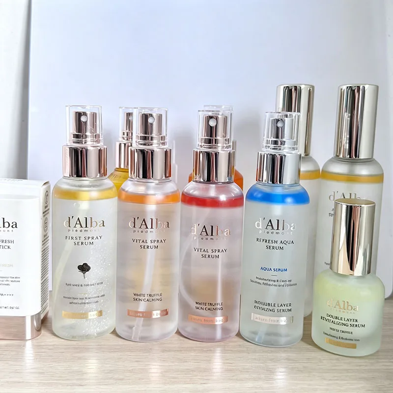 D'Alba Face Essence Spray White Truffles First Spray Serum Face Light Moisturizer Brightening Essence Multi-Effect Skin Care