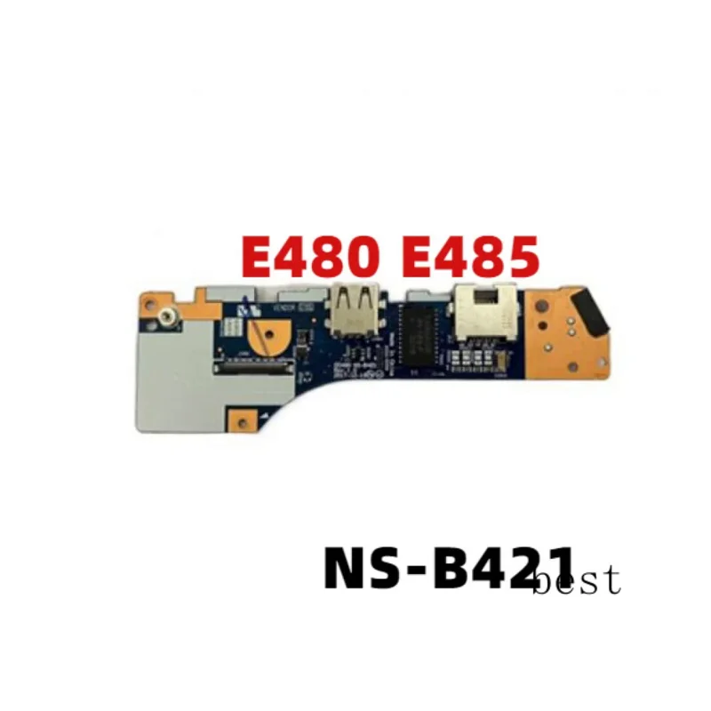 Original For Lenovo ThinkPad E480 E485 Power Switch Button Sub Card Board EE480 NS-B421 01LW175 02DL621 100% Tested Fast Ship