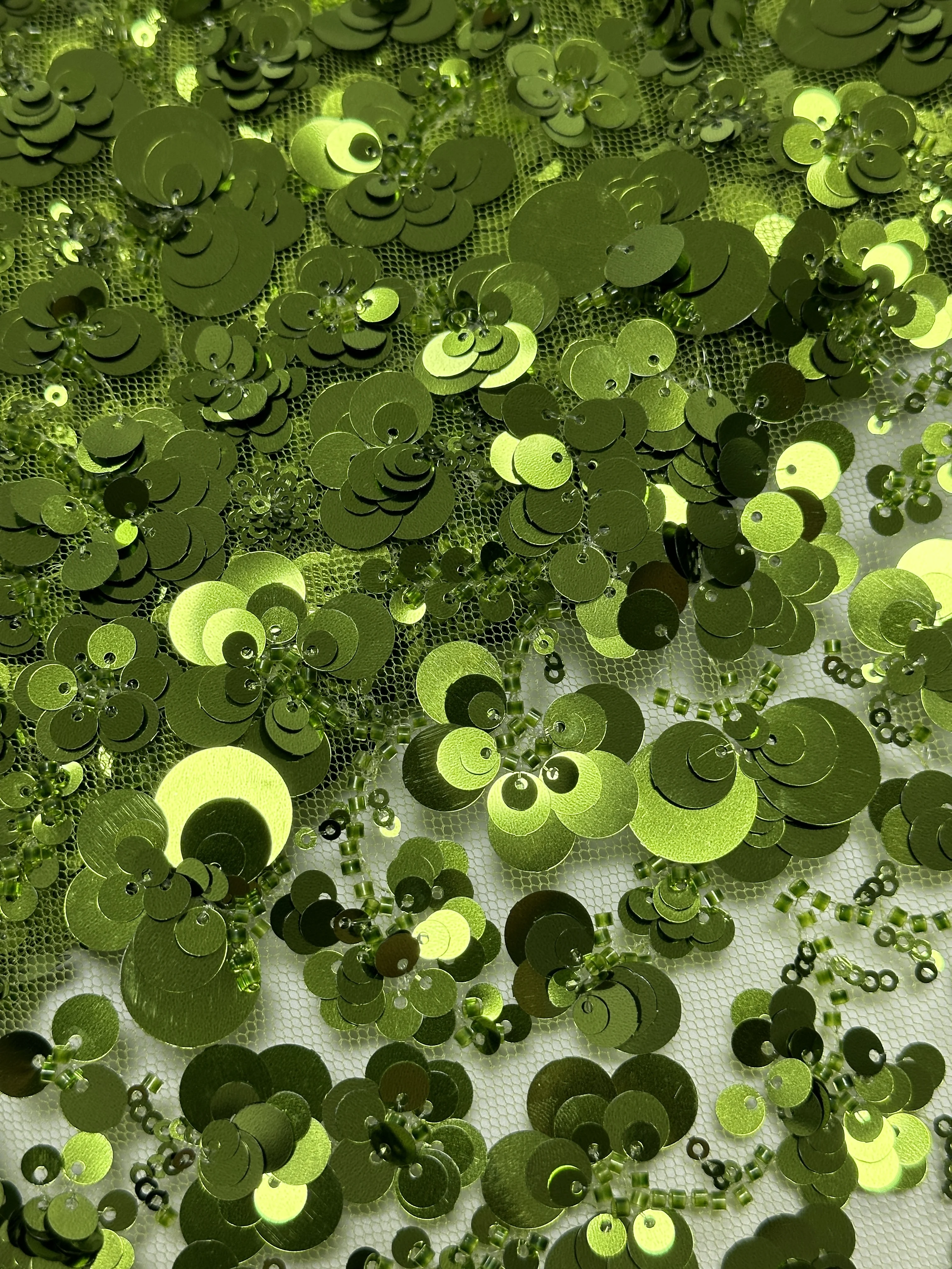 

Madison 2025 Latest French Tulle Lace Fabric High Quality African Lace Fabric with Sequins Beads Net Lace Fabric for Dress