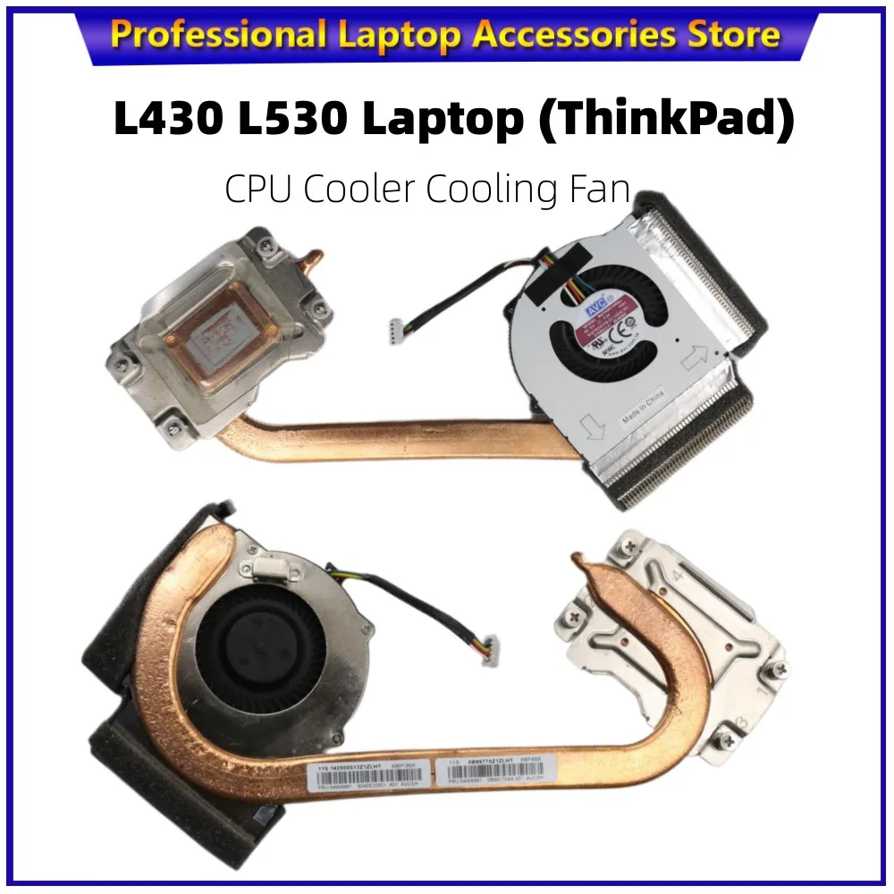 

New Original for ThinkPad L430 L530 UMA Integrated Graphics Heatsink CPU Cooler Cooling Fan 04W3747 04W6891