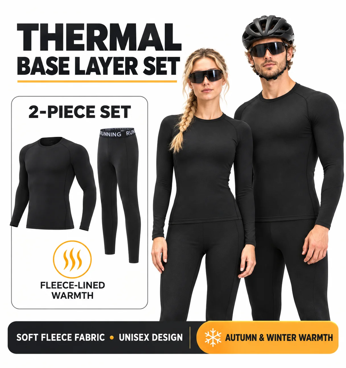 Unisex Cycling Base Layer Long Sleeve Shirt Quick Dry Moisture Wicking Breathable Stretch Lightweight Road Bike Jersey 2