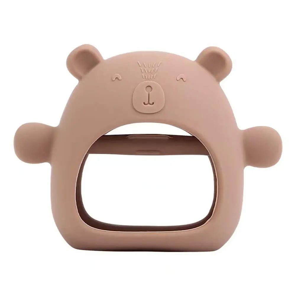 TeWindsor-Bracelet de dentition en silicone sans BPA pour bébé, jouets animaux de dessin animé mignons, accessoires pour bébé, K1Q7