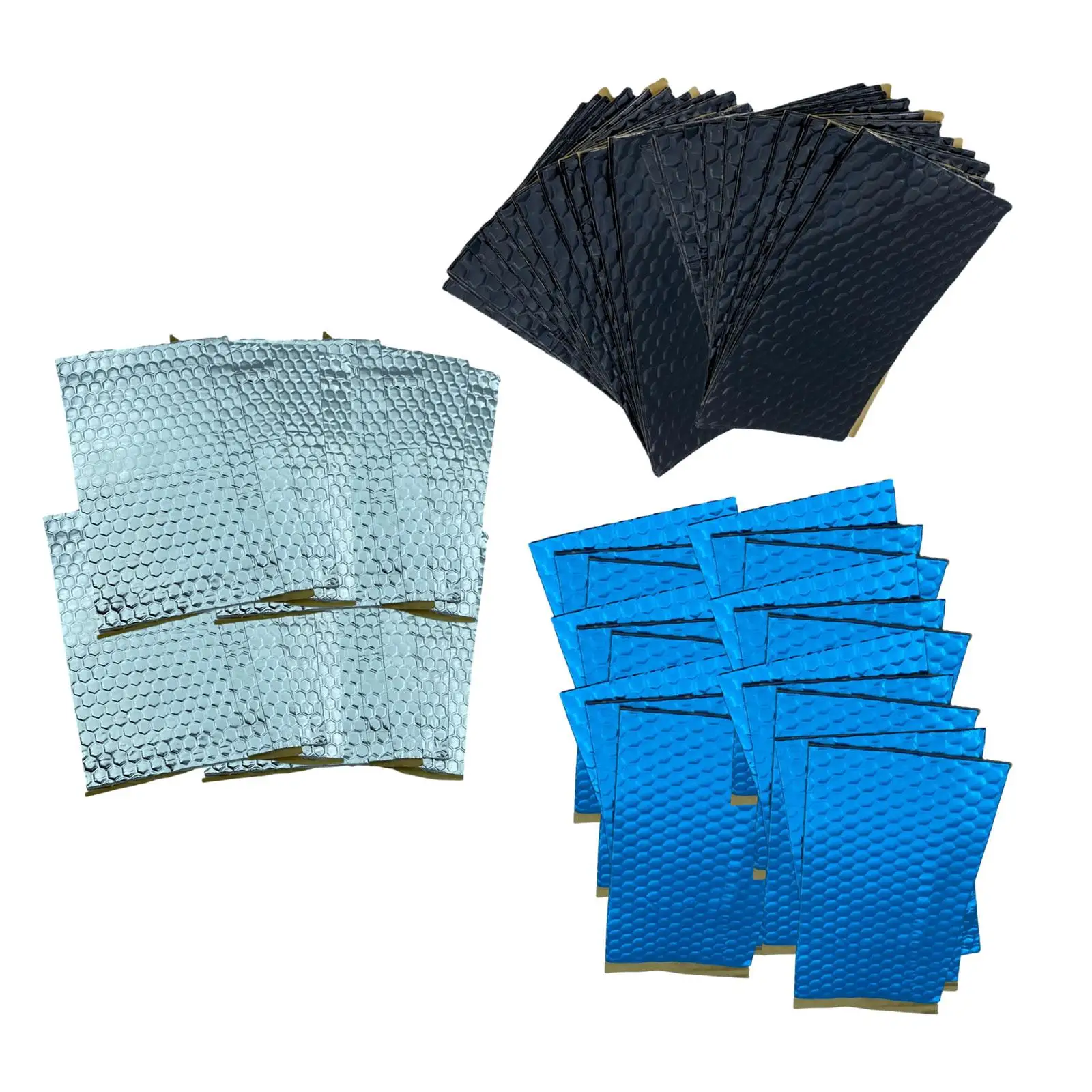 

20 Pieces Car Noise Reduction Mat Vehicle Sound Insulation Pad