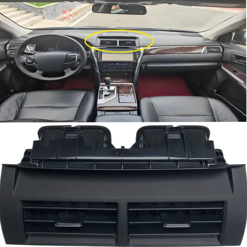 Car Middle Center Console Dashboard Air Conditioner Outlet Vent for Toyota Camry 2012 2013 2014 2015 2016 2017