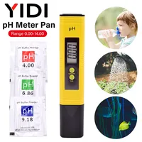 Digital PH Tester Meter Portable Pocket Pen Water PH 0.00-14.00 Test Automatic Calibration Measurement For Aquarium Hydroponic