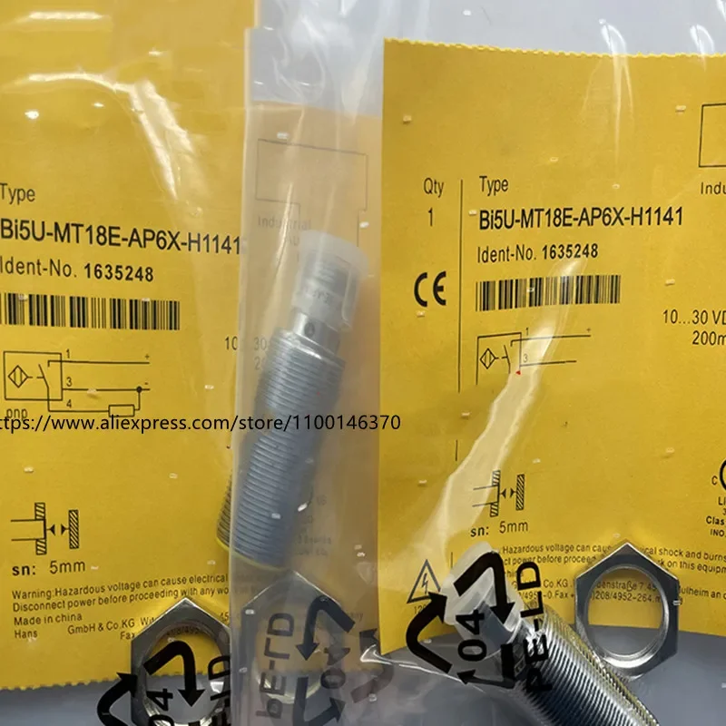 

3Pcs New High Qulaity Proximity Switch BI5U-MT18E-AN6X-H1141 BI5U-MT18E-AP6X-H1141