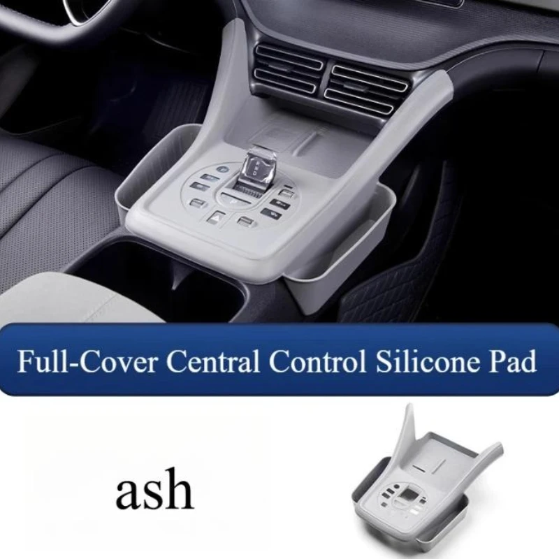 All-inclusive Silicone Pad For BYD Sea Lion 05dmi Central Control Gear Button Panel Anti-protective Cover Car Interior Supplies