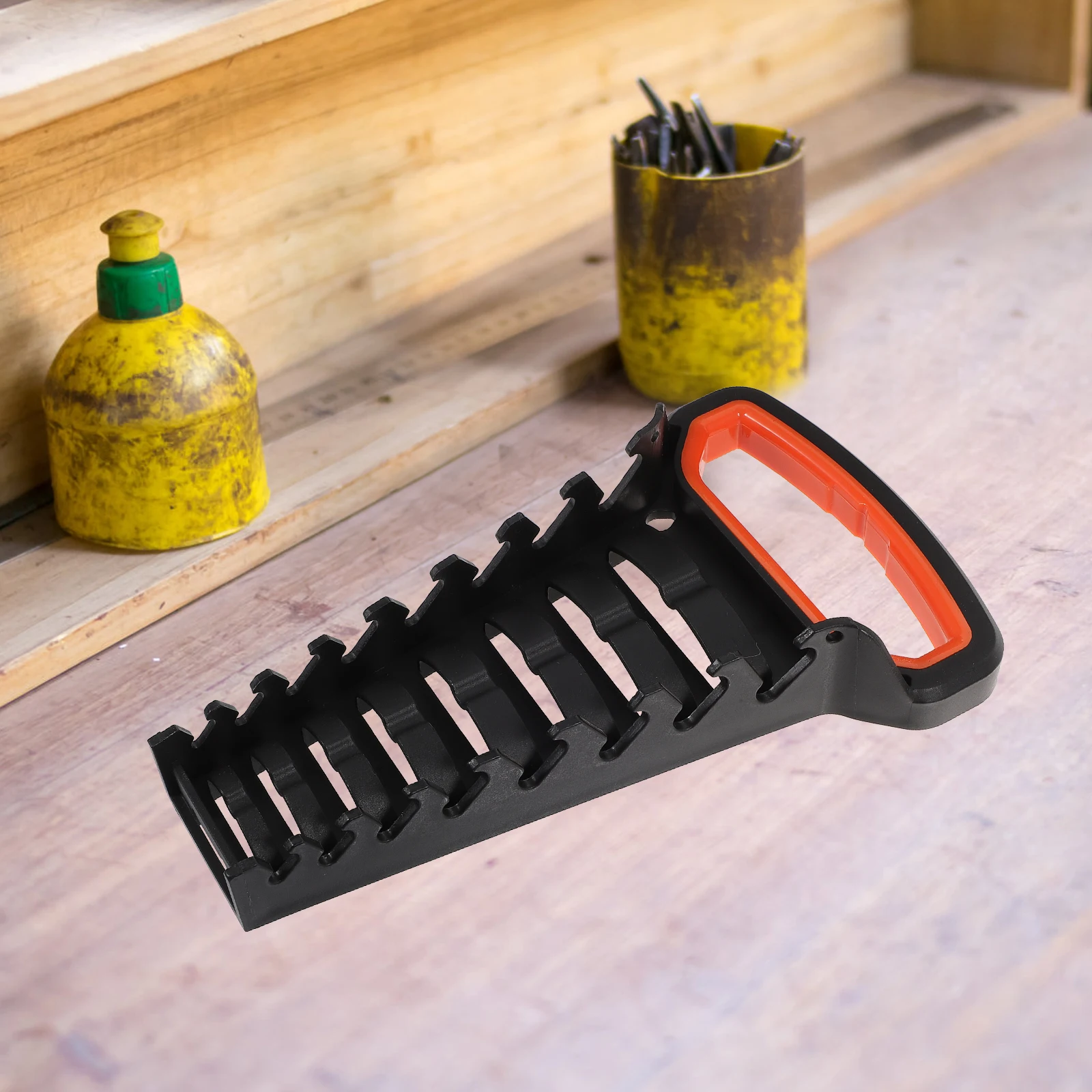 

12pcs Ratchet Organizer Durable Storage Workshop Factory Hand Wrench Wrenches Storage Holder Organizer Tools Wrench Shelf