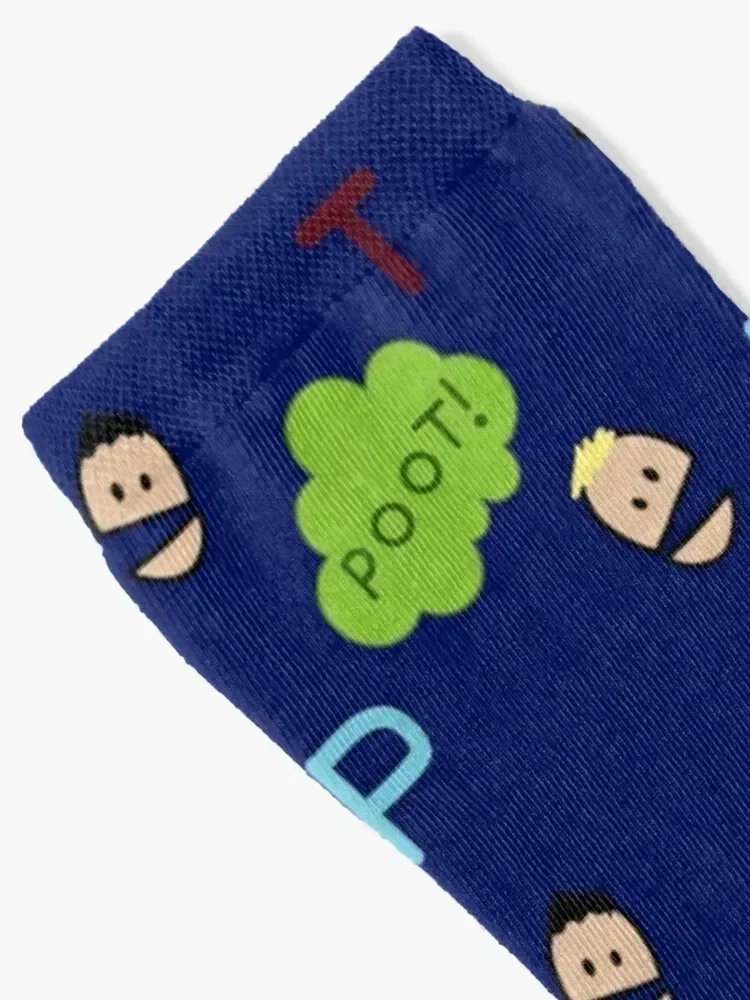 Terrance and Phillip Pattern Socks aesthetic custom Thermal man winter man Socks For Man Women's