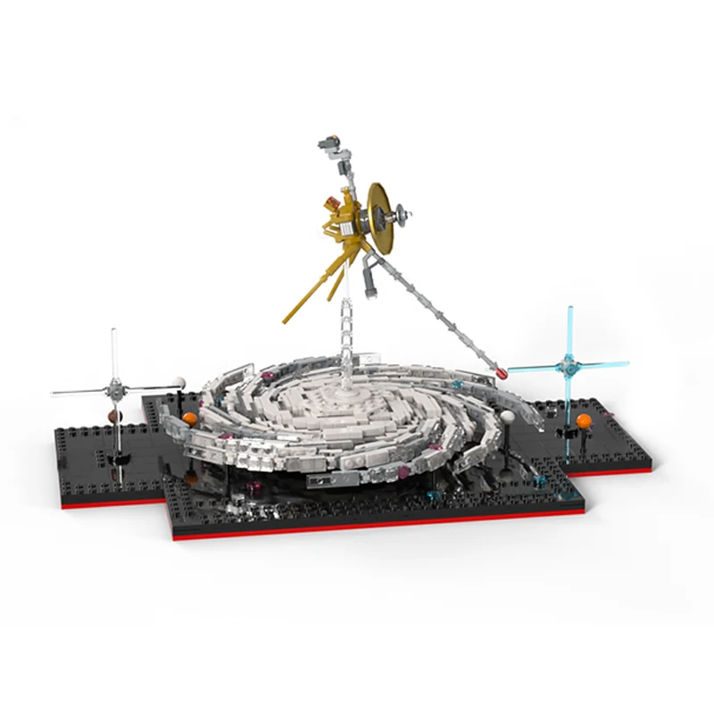 

850pcs MOC Science Fiction Movie (star Battle) Space Project PART I: Into The Space - Voyager Project Christmas gifts decoration