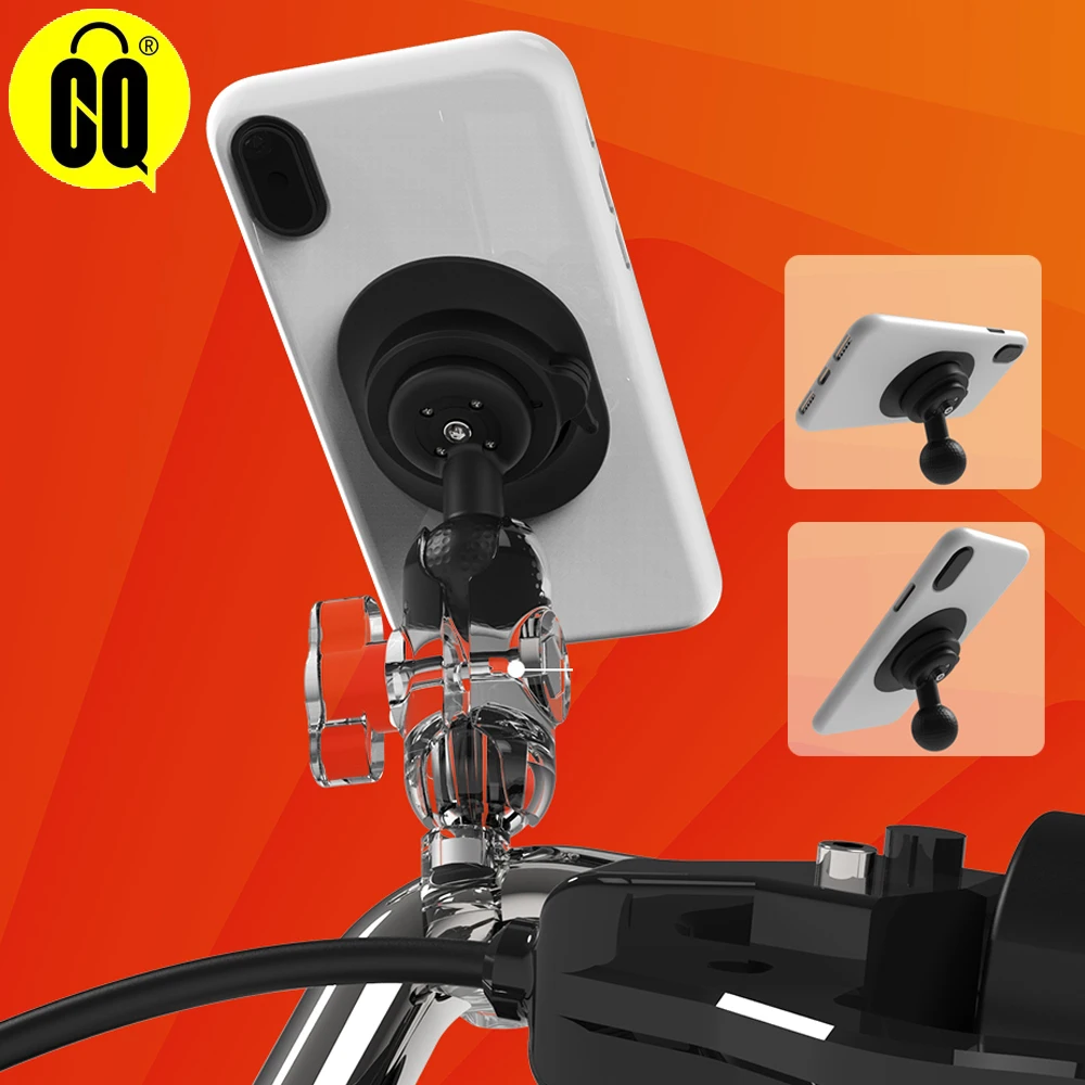 motorcycle phone mount 1 inch ball.Universal 1inch ball mount cell phone holder motorcycle.Quick Release Motor Smartphone Holder