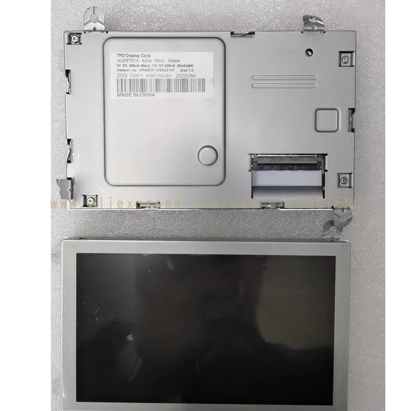 TJ058NA01AA LTL582T-9161-2 5.8 Inch LCD Panel Screen Display For  MK3 2007-2013 automotive dashboard LCD display