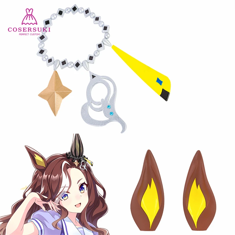 Uma Musume – joli Derby cœur audacieux, couvre-chef de Cosplay, Convention de carnaval d'halloween, impression 3D, accessoires pour cheveux