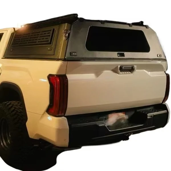 

Водонепроницаемый выдвижной жесткий тент STLF для кузова пикапа Silverado 5.5 футов с алюминиевым навесом-боксом