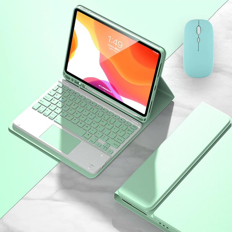 Keyboard Wireless Mouse Magic For iPad Pro 13 11 Case M5 M2 2024