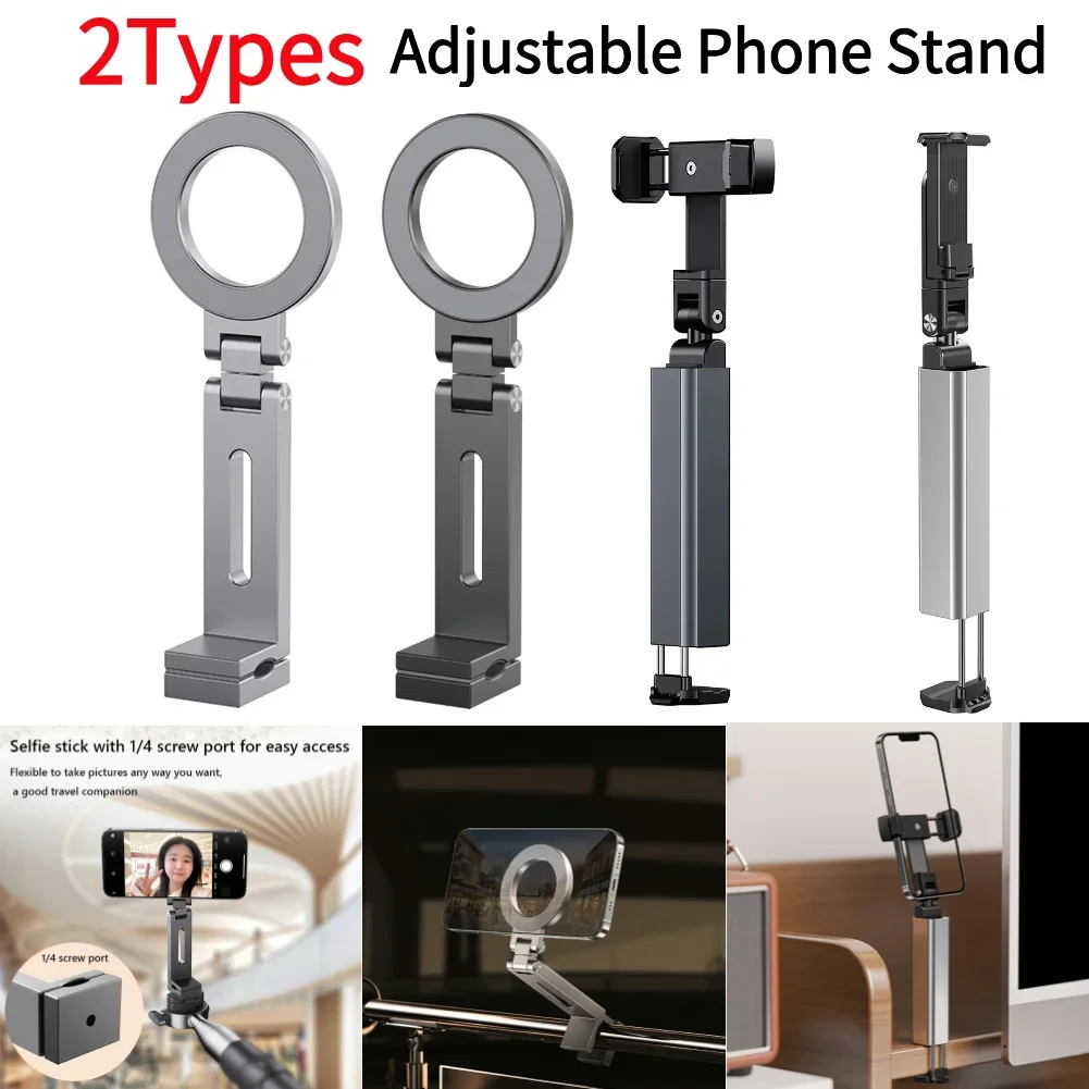 

Universal Magnetic Phone Holder Travel Essentials 360°Rotation Hands-Free Airplane Phone Mount For IPhone15 Pro Max Series