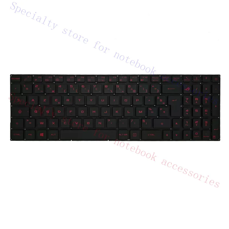 New FR keyboard For Asus GL502 GL502V GL502VT GL502VY GL502VM  red backlit clavier keyboard