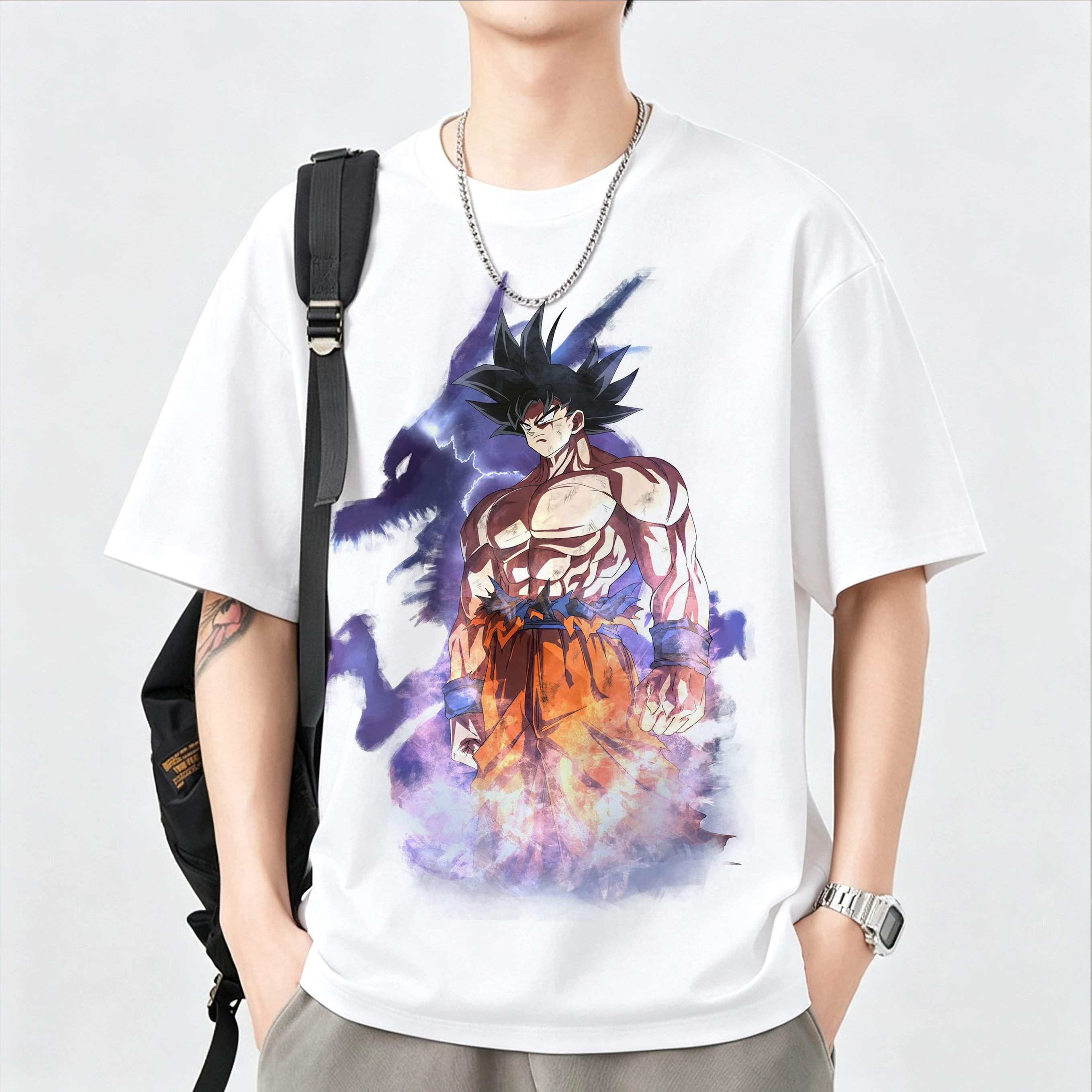 Dragon Ball Z Print Short Slee - Tee Ball Set 评论和价格