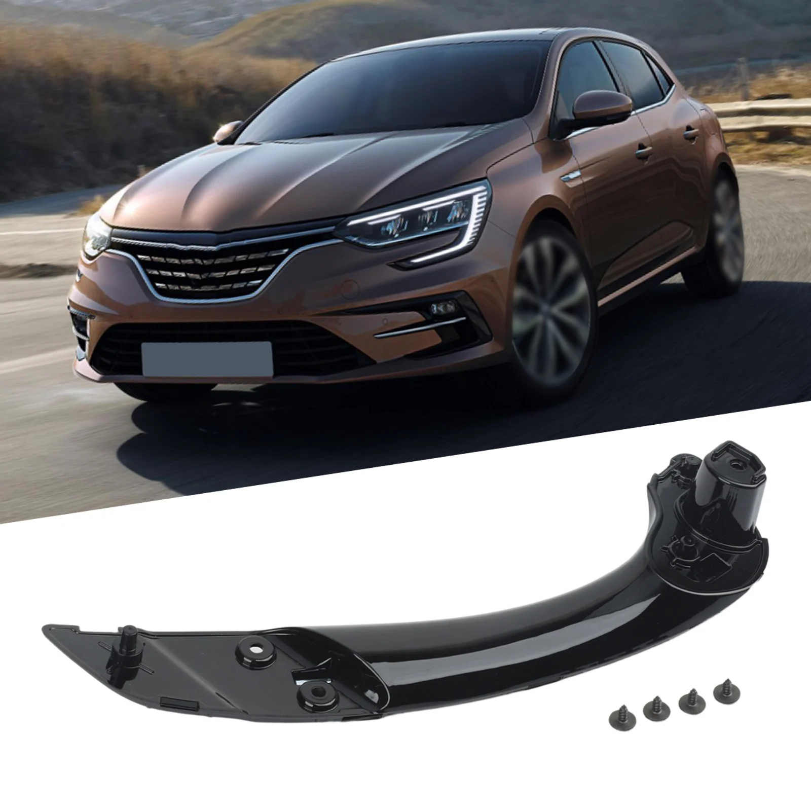 Front Right for interior Door Handle for Renault For Megane III 2008-2016 Including Combi Grandtour and Van Body Types