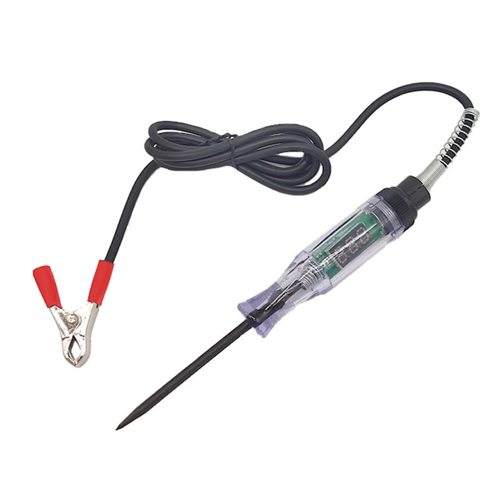 

3-48 V DC Car Truck Voltage Circuit Long Probe Pen Light Tester Digital Display Bulb Automobile Diagnostic Tools Auto Repair